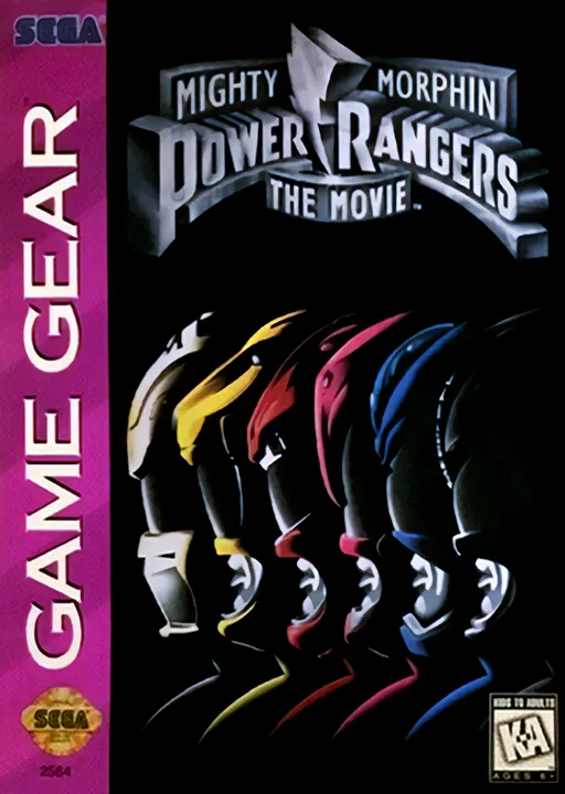 Обложка игры Mighty Morphin Power Rangers: The Movie